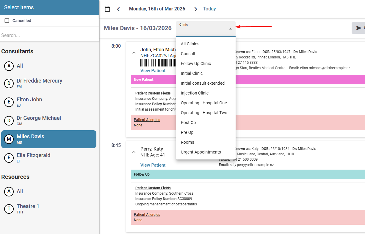 Appointments Consultant