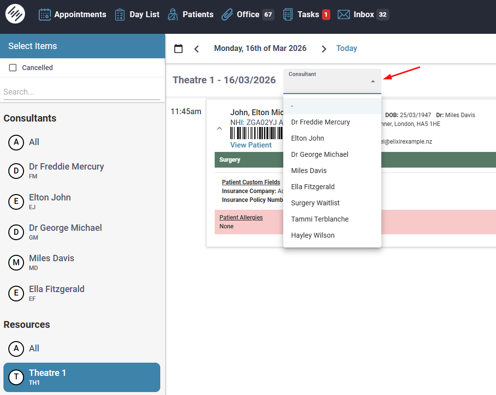 Appointments Resources